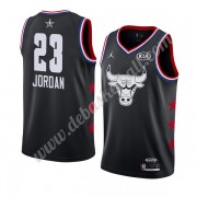 Chicago Bulls Basketball Trikots 2019 Michael Jordan 23# Schwarz All Star Game Swingman..